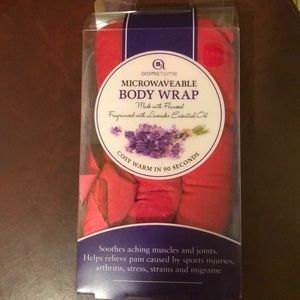 Microwaveable body wrap